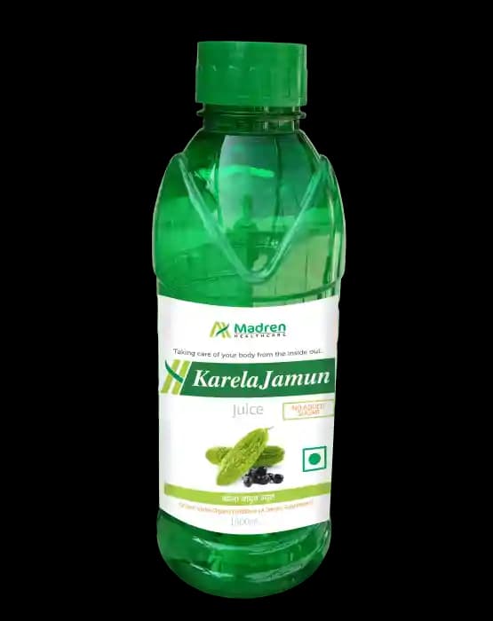 Madren Healthcare Karela Jamun Juice (1 Bottle of 1000 ml Juice)
