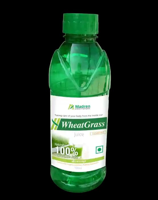 Madren Healthcare Wheat Grass Juice (1 Bottle of 500 ml Juice)