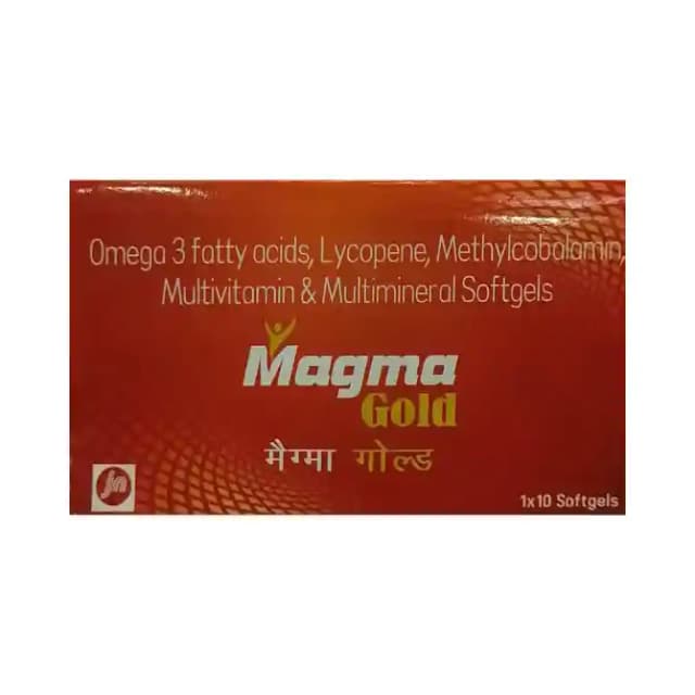 Magma Gold Soft Gelatin (1 Strip Of 10 soft gelatin capsules)