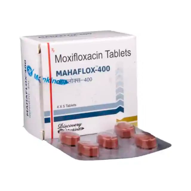 Mahaflox 400 (5 tablets in 1 strip)