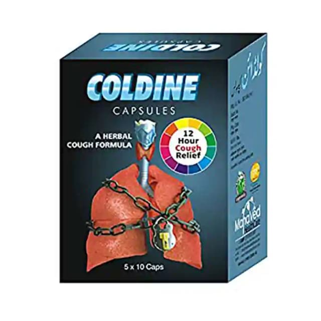 MahaVed Coldine (1 Box Of 50 capsules)