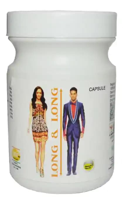 MahaVed Long & Long (1 Bottle of 60 capsules)
