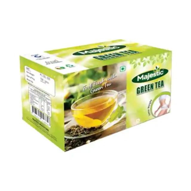 Majestic Green Tea (1 Box Of 50 gm Tea)