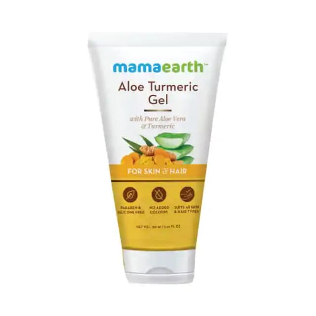 Mamaearth Aloe Turmeric Gel (1 Tube Of 150 ml Gel)