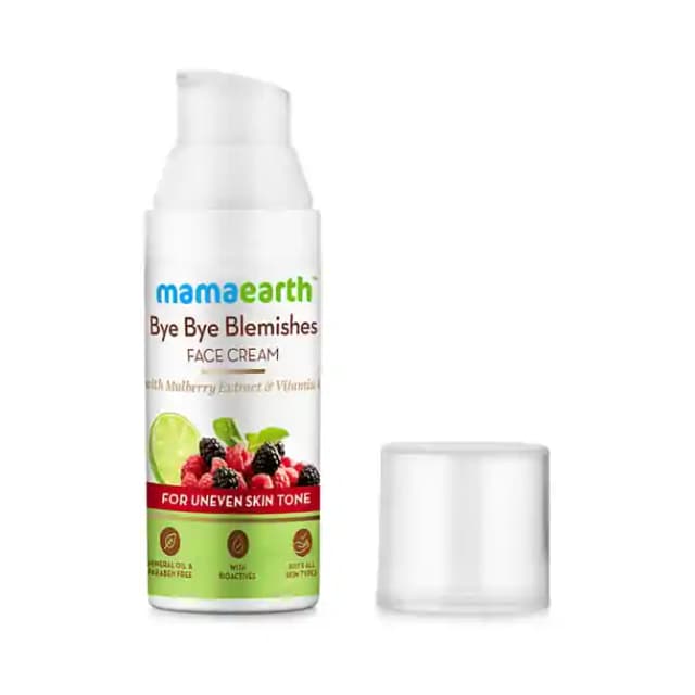 Mamaearth Bye Bye Blemishes Cream (1 Bottle of 50 ml Cream)