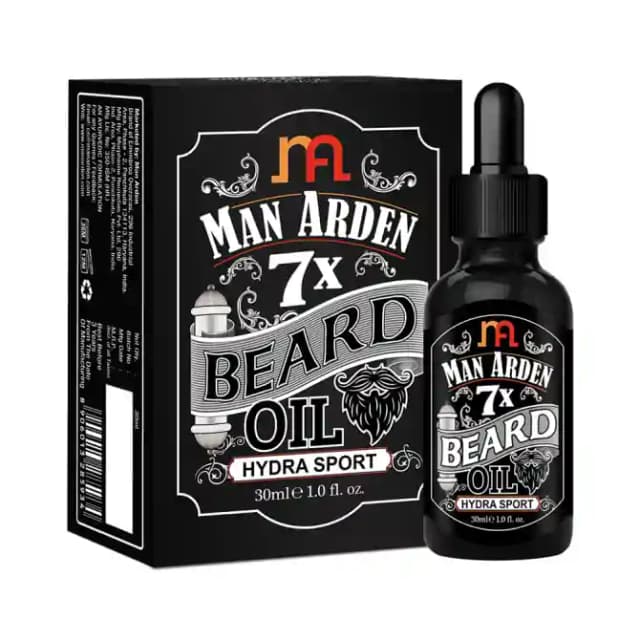 Man Arden 7X Beard Oil Hydra Sport (1 Bottle of 30 ml Oil)