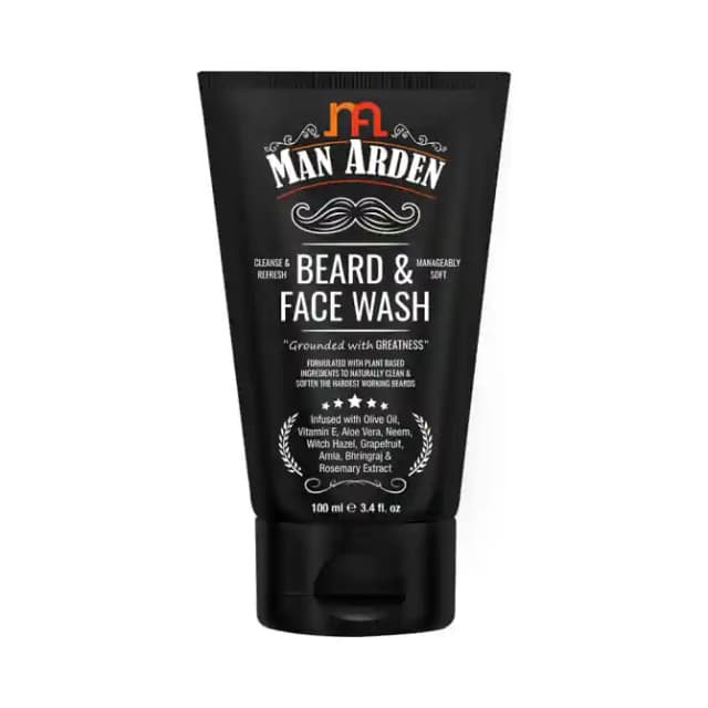 Man Arden Beard & Face Wash (1 Tube Of 100 ml Face Wash)