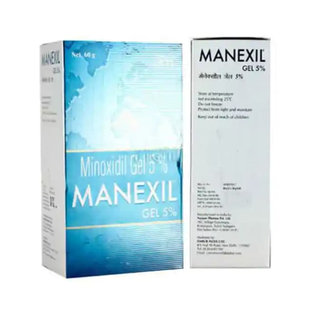 Manexil 5% Gel (60 gm in 1 tube)