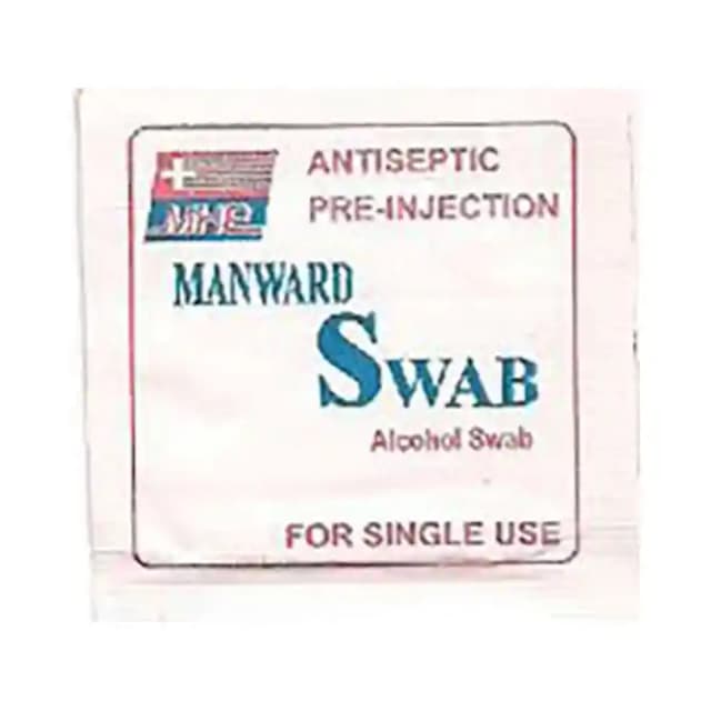 Manward Alcohol Swab (1 Box Of 100 swabs)