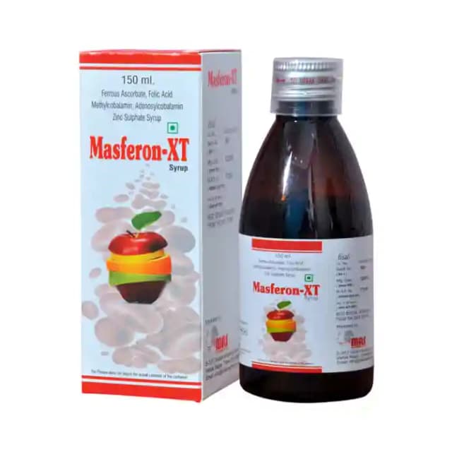Masferon XT Syrup . (1 Bottle of 150 ml Syrup)