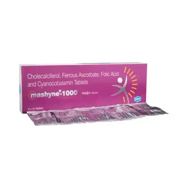 Mashyne 1000 (10 tablets in 1 strip)
