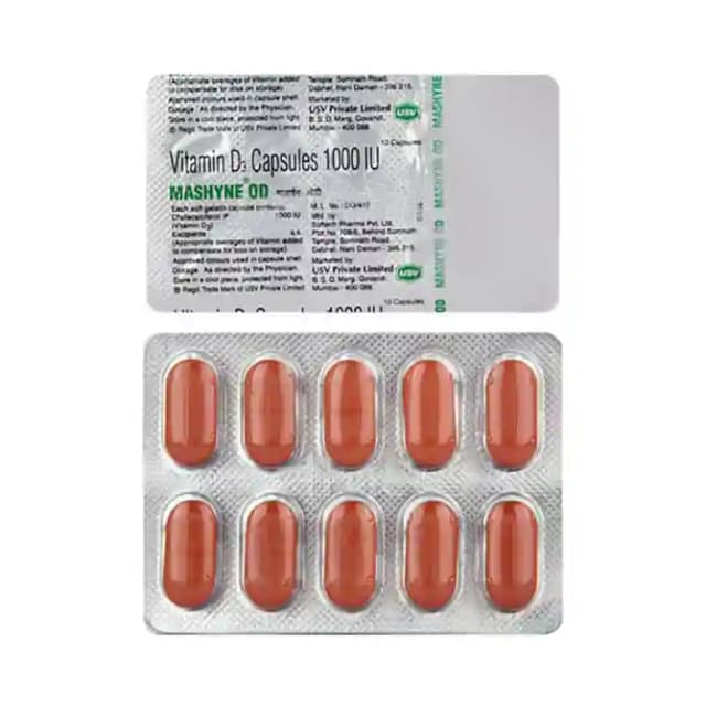 Mashyne OD (1 Strip Of 10 capsules)