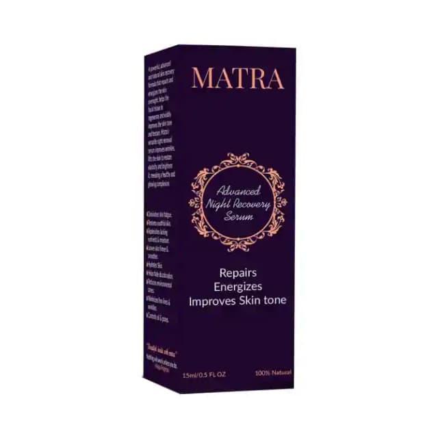 Matra Serum Advanced Night Recovery (1 Bottle of 15 ml Serum)