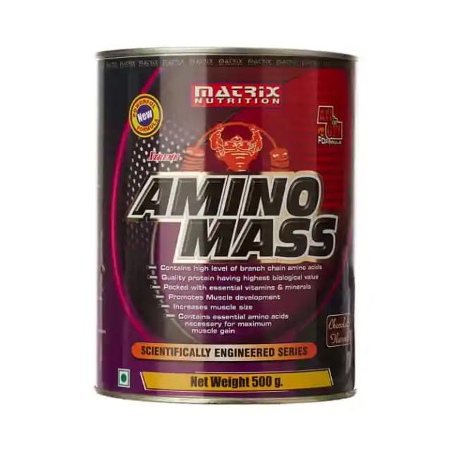 Matrix Nutrition Amino Mass Chocolate (1 Box Of 1.1 lb Powder)