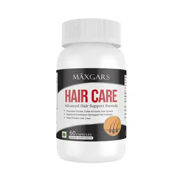 Maxgars Hair Care (1 Bottle of 60 capsules)