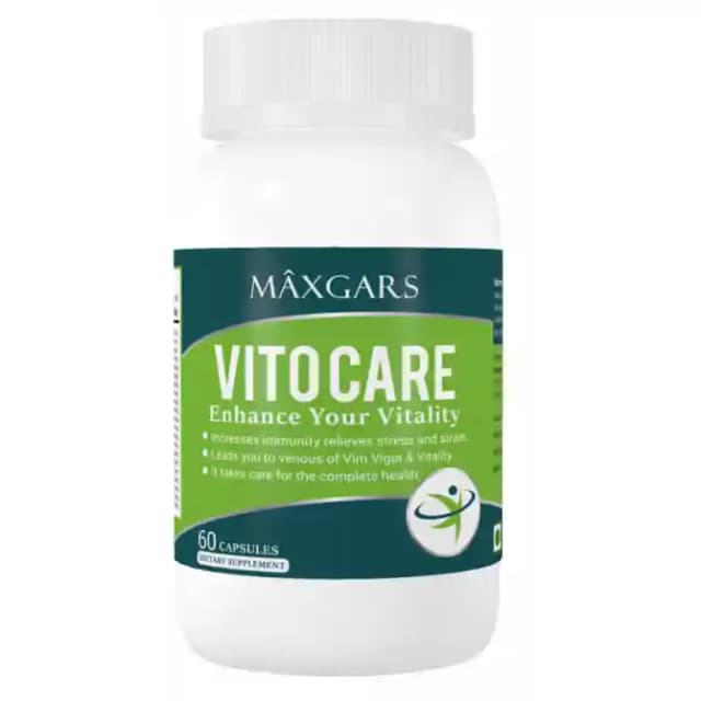Maxgars Vitocare (1 Bottle of 60 capsules)