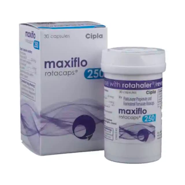Maxiflo 250 Rotacaps (30 capsules in 1 bottle)