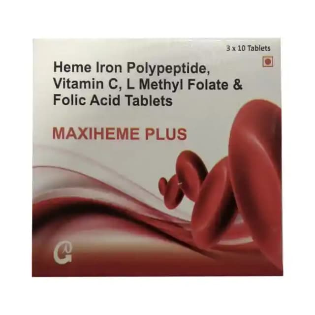 Maxiheme Plus (1 Strip Of 10 tablets)