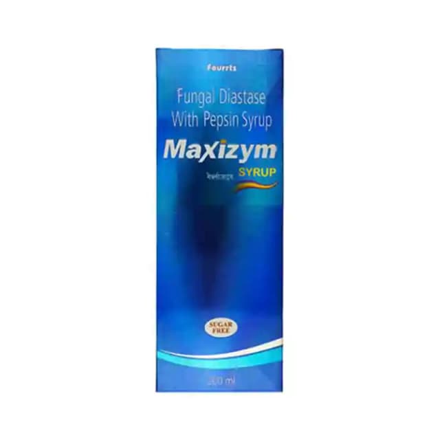 Maxizym Syrup (1 Bottle of 200 ml Syrup)