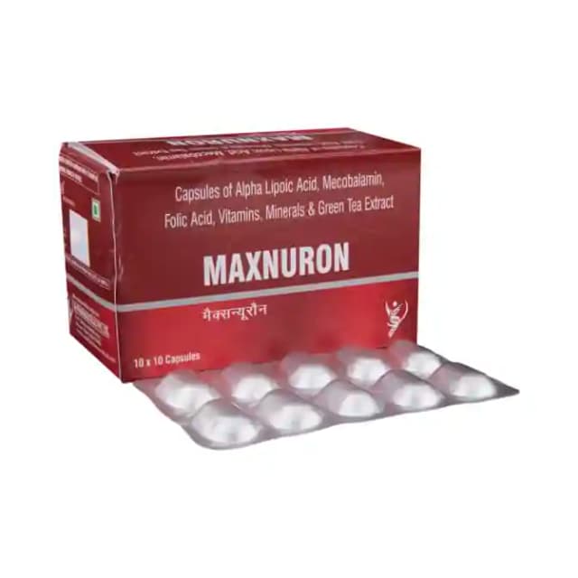 Maxnuron (1 Strip Of 10 capsules)