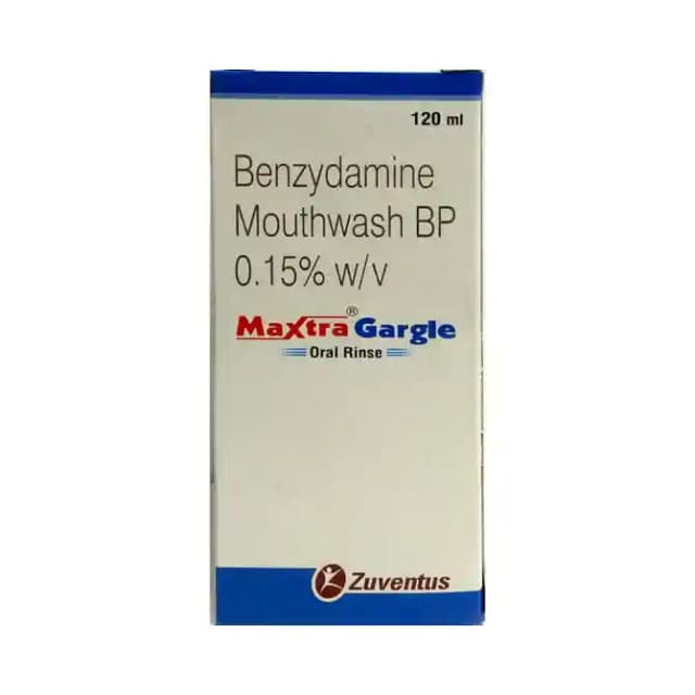 Maxtra Gargle (120 ml in 1 bottle)