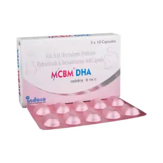 MCBM DHA (1 Strip Of 10 capsules)
