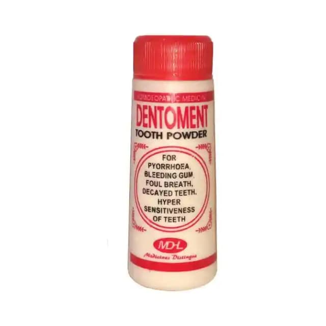 MD Homoeo Dentoment Tooth Powder (1 Bottle of 75 gm Powder)