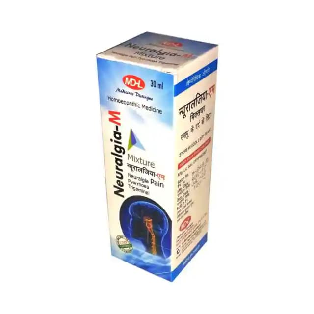 MD Homoeo Neuralgia M Mixture (1 Bottle of 30 ml Liquid)