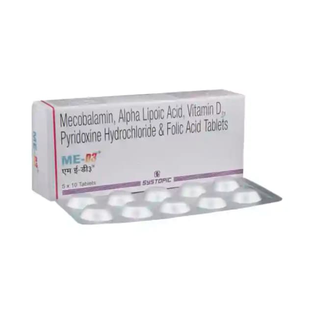 ME D3 (1 Strip Of 10 tablets)