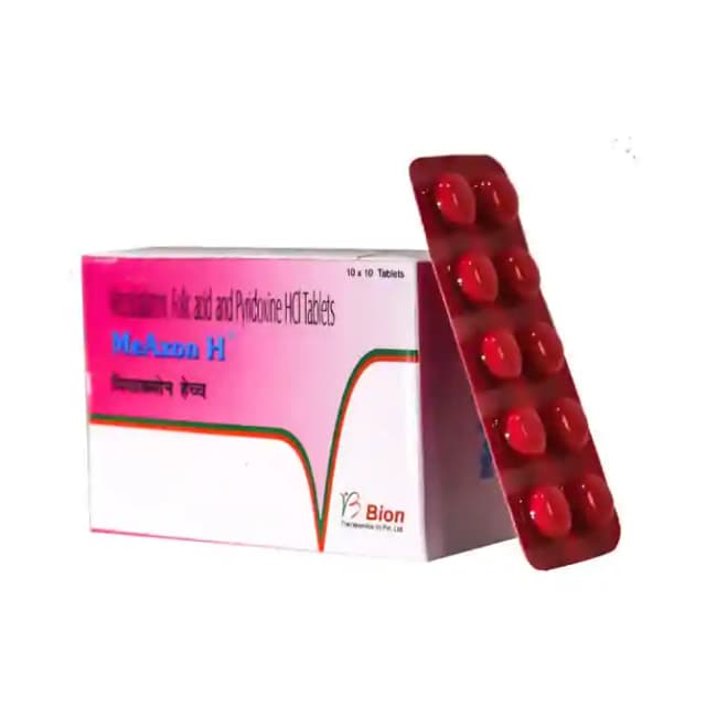 Meaxon H (1 Strip Of 10 tablets)