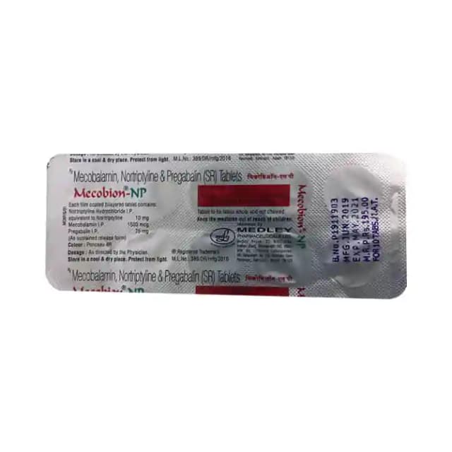 Mecobion NP SR (10 tablets sr in 1 strip)