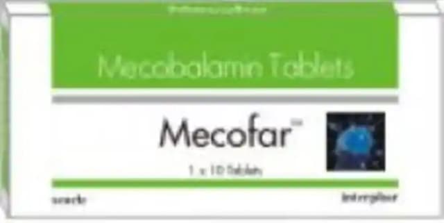 Mecofar 500mcg (1 Strip Of 10 tablets)