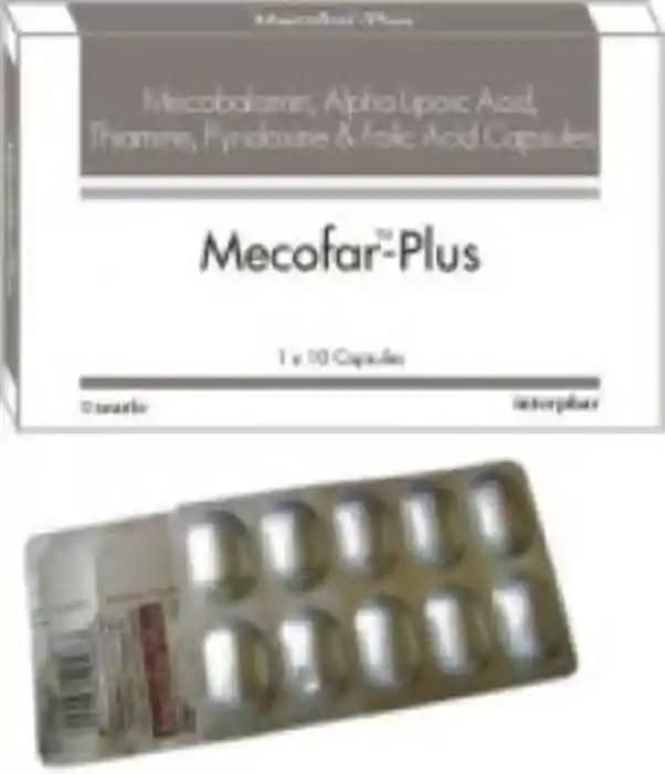 Mecofar Plus (1 Strip Of 10 capsules)