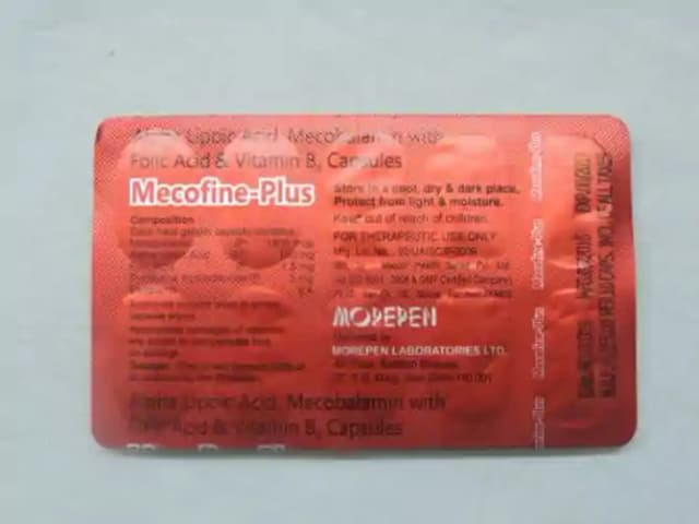 Mecofine Plus (1 Strip Of 10 capsules)