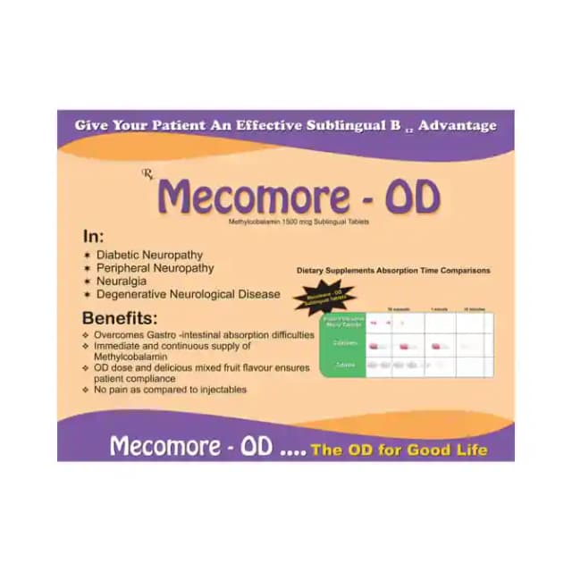 Mecomore (1 Strip Of 10 tablets)