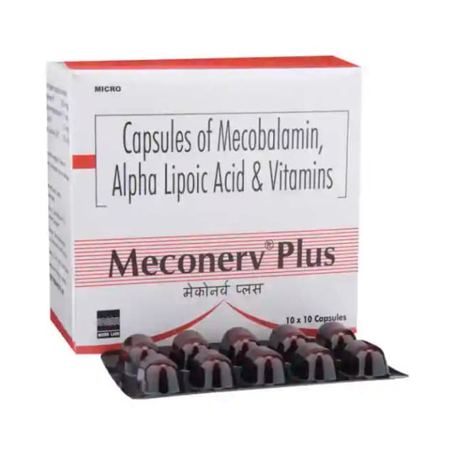 Meconerv Plus (10 Capsules in 1 strip)