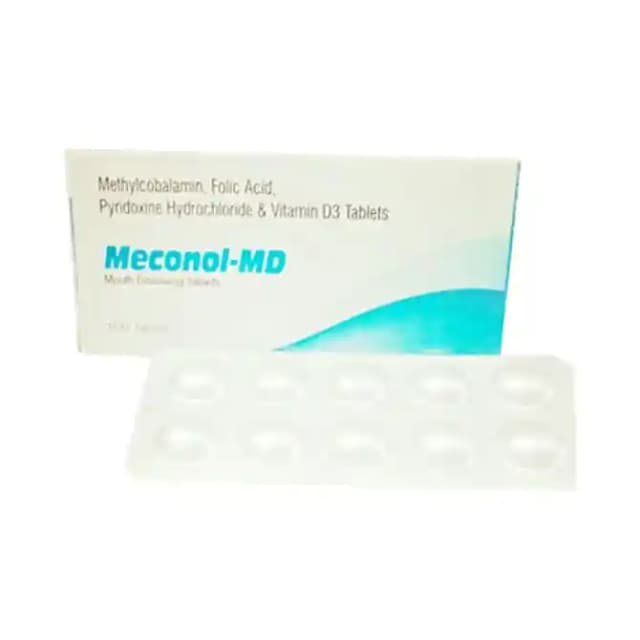 Meconol MD (1 Strip Of 10 tablets md)