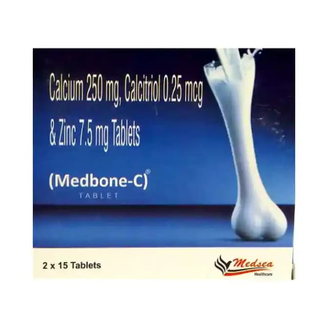 Medbone C (1 Strip Of 15 tablets)