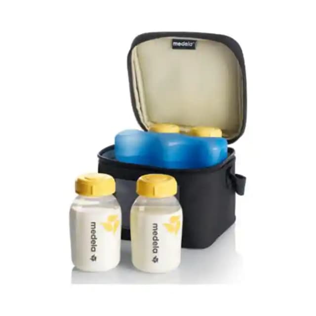 Medela Cooler Bag with 4 Bottles (1 Box Of 1 Kit)