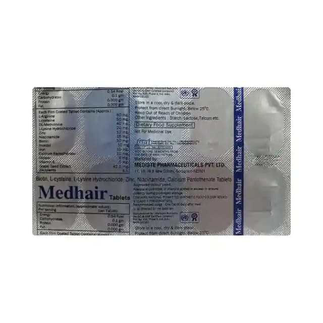 Medhair (1 Strip Of 10 tablets)