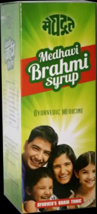 Medhavi Brahmi Syrup (1 Bottle of 200 ml Syrup)