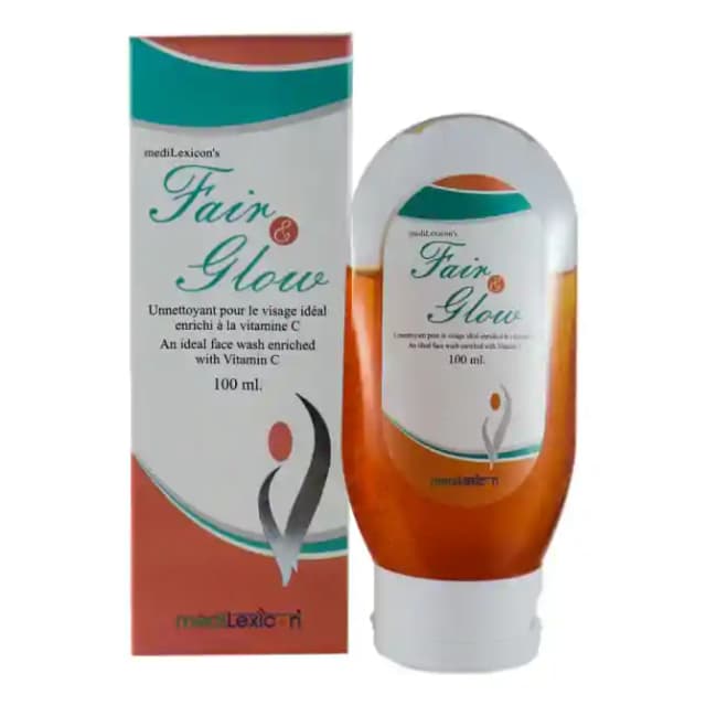 Medilexicon Fair & Glow Face Wash (1 Bottle of 100 ml Face Wash)