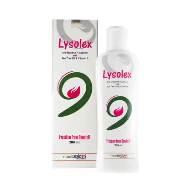 Medilexicon Lysolex Shampoo (1 Bottle of 200 ml Shampoo)