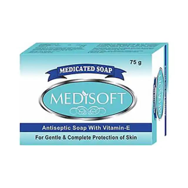 Medisoft Medicated Soap (1 Packet Of 75 gm Soap)