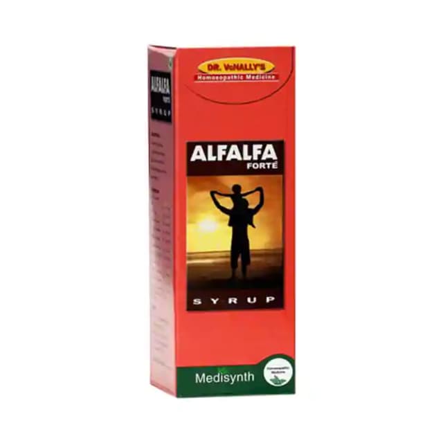 Medisynth Alfalfa Forte Syrup (1 Bottle of 125 ml Syrup)