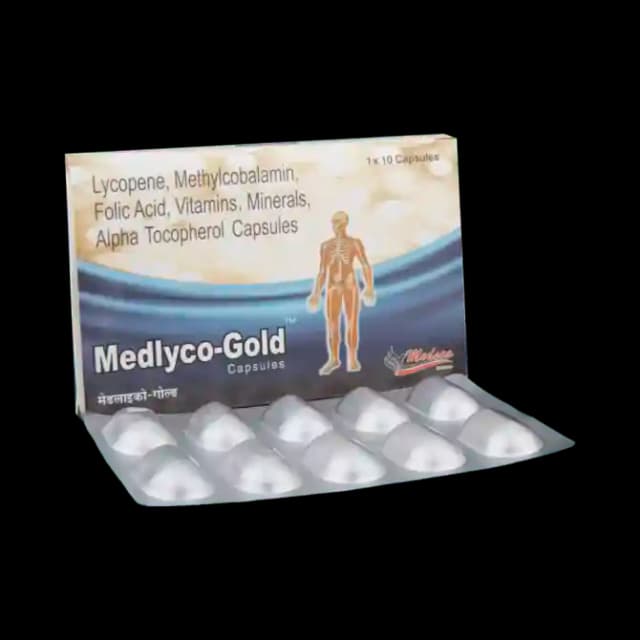 Medlyco Gold (1 Strip Of 10 capsules)