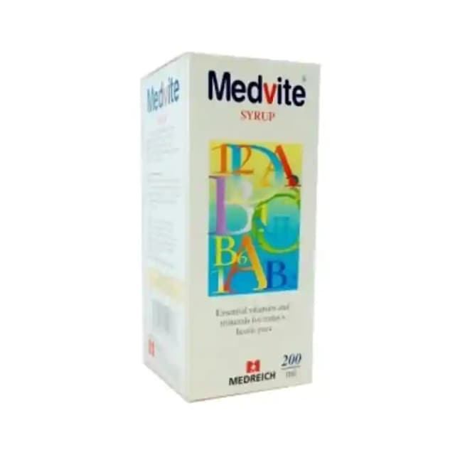 Medvite Syrup (1 Bottle of 200 ml Syrup)