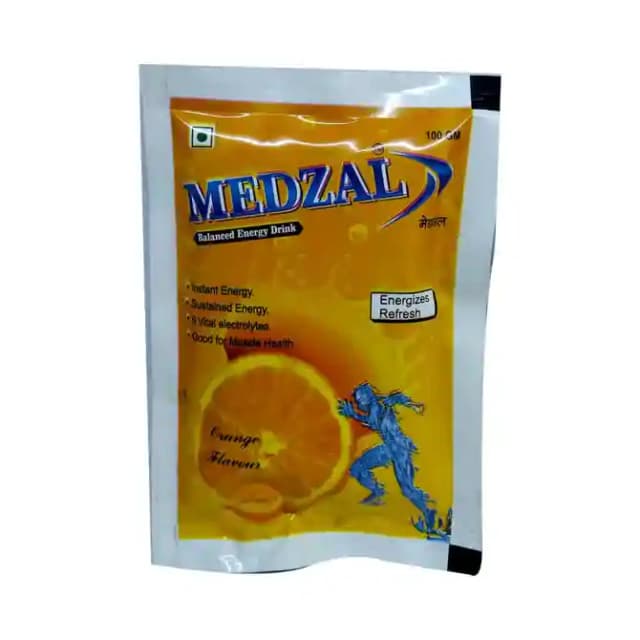 Medzal Sachet Orange (1 Sachet Of 100 gm Powder)