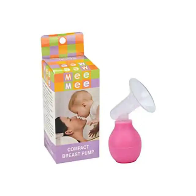 Mee Mee Compact Breast Pump Pink (1 Box Of 1 Breast Pump)