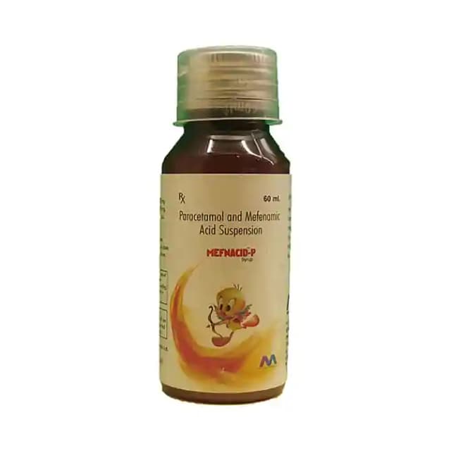 Mefnacid P Syrup (60 ml in 1 bottle)